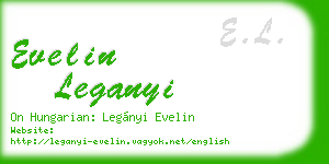 evelin leganyi business card