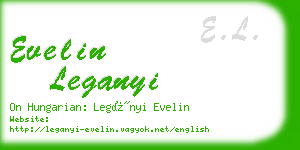 evelin leganyi business card